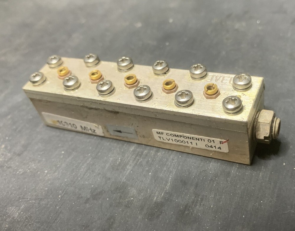 RF MICROWAVE FILTER 10.368 Ghz Bw 30 Mhz TUNABLE TESTATO