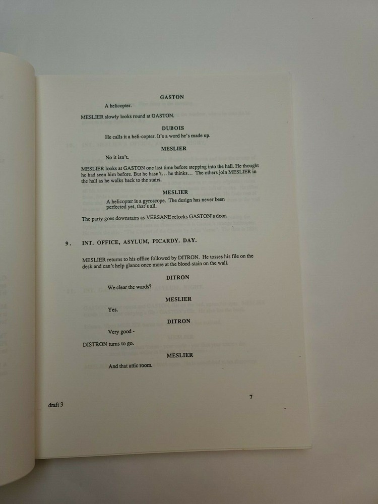 UNCLE JULES / Stephen Davis 1991 Unproduced Movie Script Screenplay
