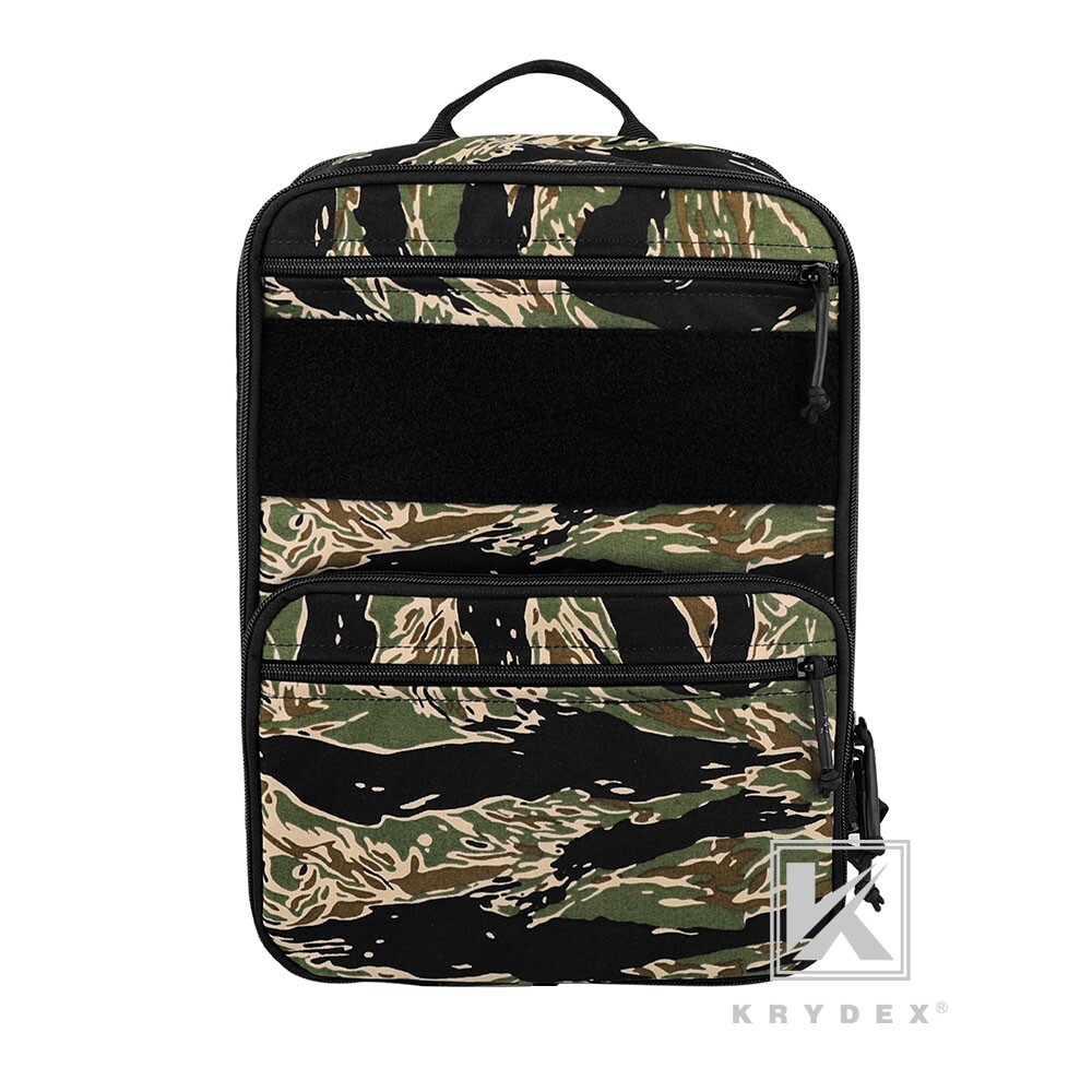 KRYDEX D3 Flatpack Tactical Expandable Travel Backpack MOLLE / PALS Tiger Stripe