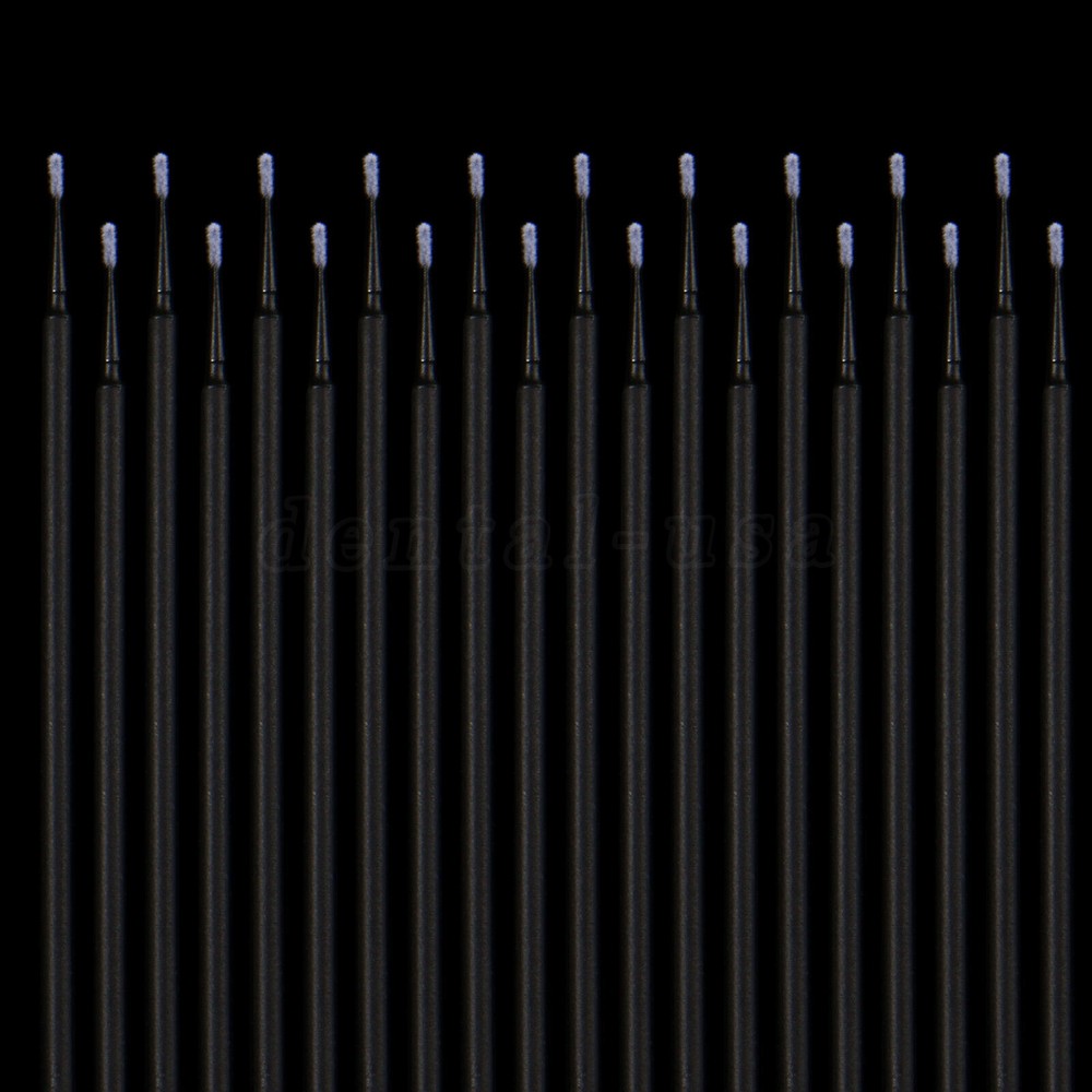NEW Dental Microbrush Disposable Applicators Tips Micro Brush Cleaning 4Sizes