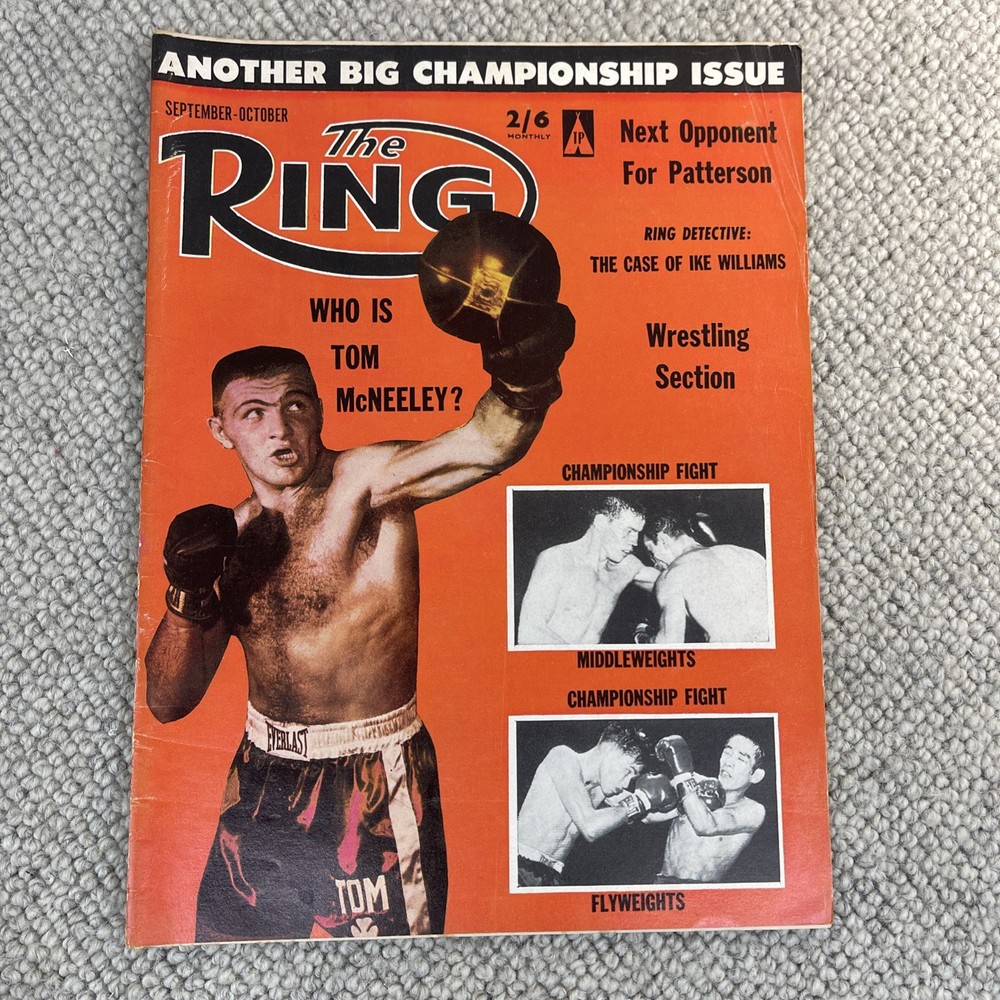 1961 The Ring Boxing Magazine FULL YEAR Bundle X 12 Issues Muhammad Ali