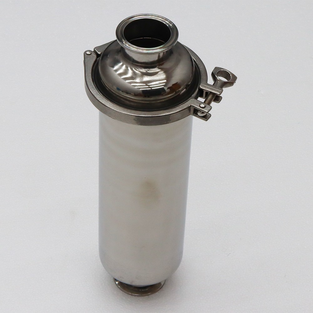 100 Mesh Screen 304 Stainless Steel 2" Filter Clamp Inline Sanitary Strainer