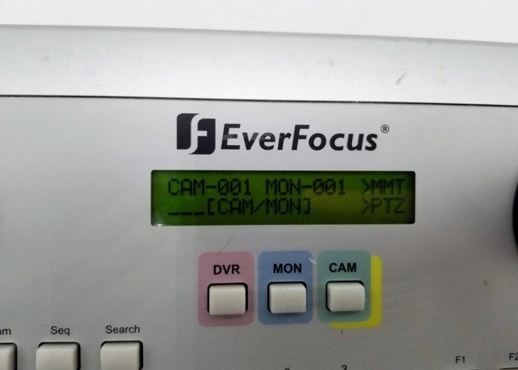 EverFocus - Model: EKB500, Multi-Function Controller 12VDC Powers On - No Cables