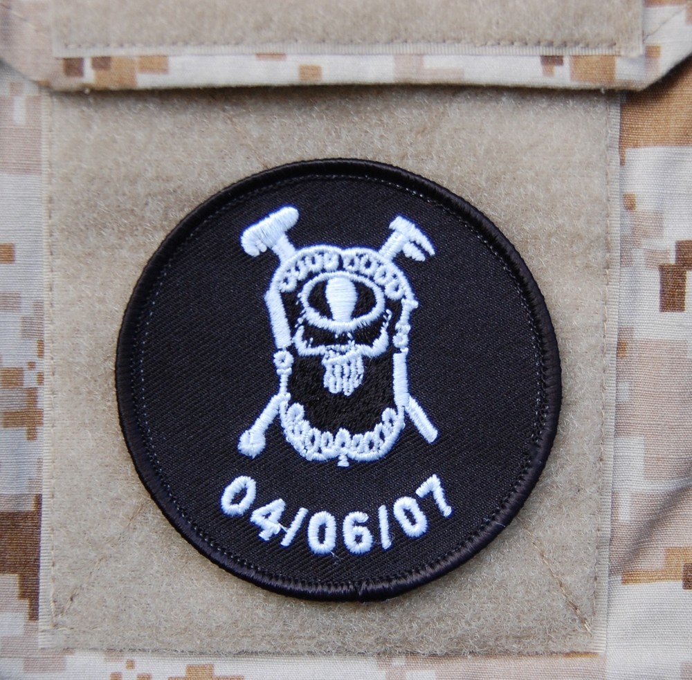 Zero Dark Thirty Breacher Patch DEVGRU AOR1 Navy SEAL Morale Patch NSWDG Hooked