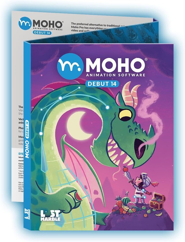Moho Debut 14 - Animation Software PC/Mac - New Retail Package