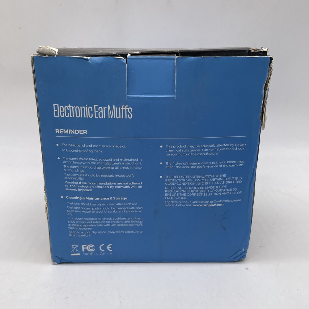 MPOW Electronic Ear Muffs HP123A New Open Box