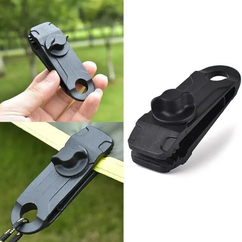 10 Pack Heavy Duty Reusable Tarp Clips – Secure Grip for Canopy, Awning & Covers