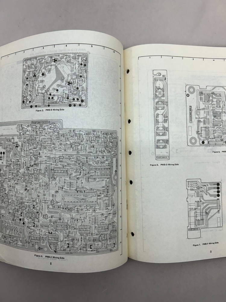 Sharp 20J580 Original Service Manual Free Shipping