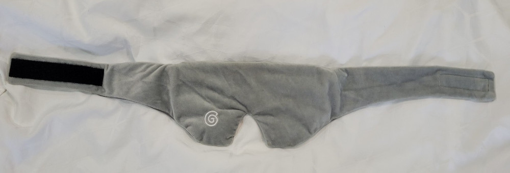 Gravity Weighted Sleep Mask, Pale Gray
