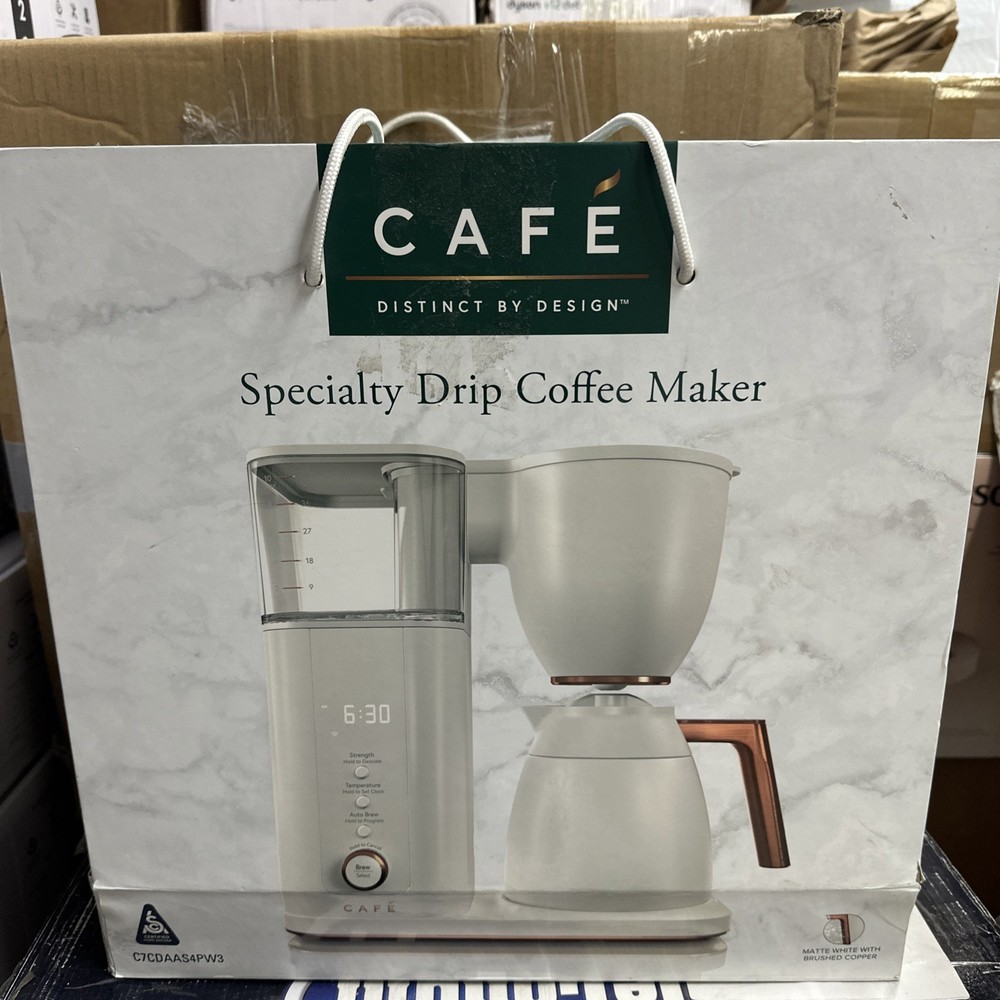Café Specialty Drip Coffee Maker - Matte White (C7CDAAS4PW3)