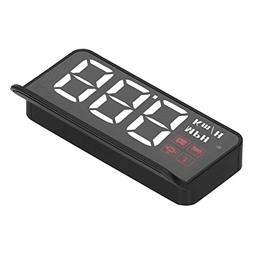 OBD2 HUD Multi Function Gauge with Alarm, Reminder for Speed, Temperature,