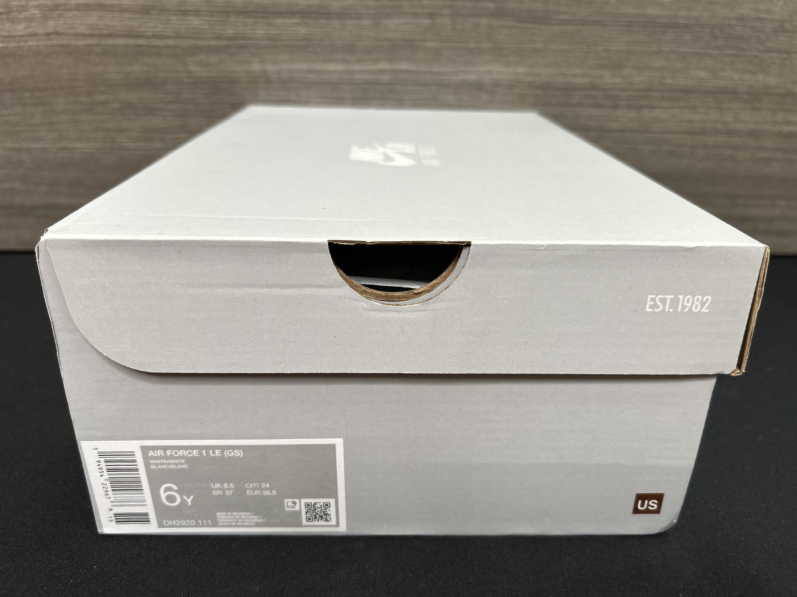 Air Force 1 [DH2920-111] Youth Nike Air Force 1 LE (GS) box May Be Distressed