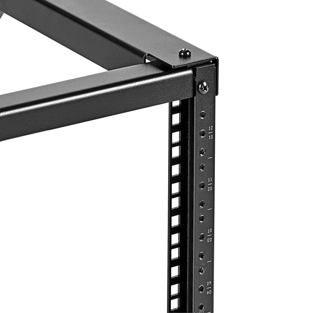 NavePoint 15U Wall-Mount Open Frame Network Rack 24.81 Inch Depth, AV Rack,