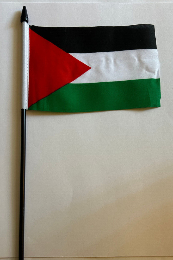 Palestine Desk Flag 4" x 6" Inches
