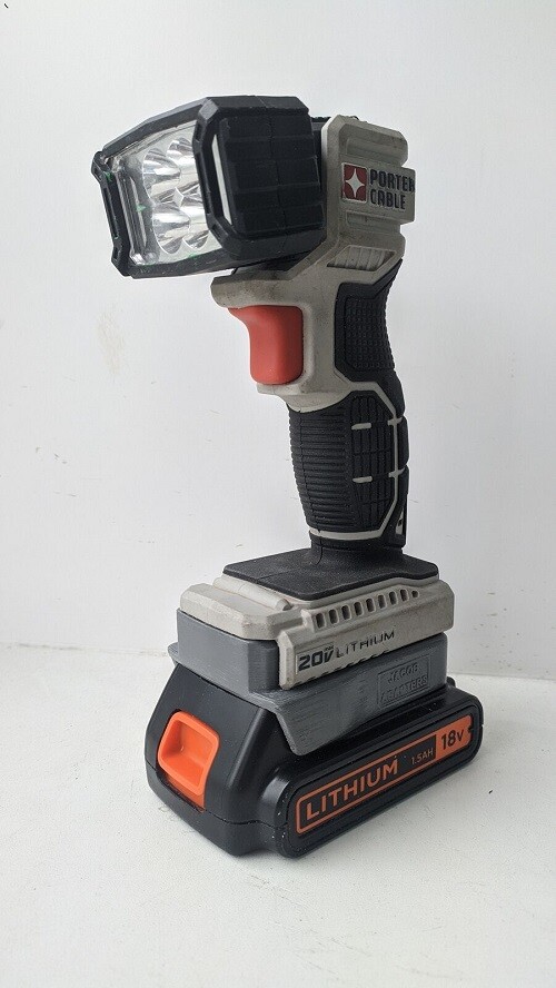 Battery Adapter for Porter Cable 20V Tools ( Jadapters )