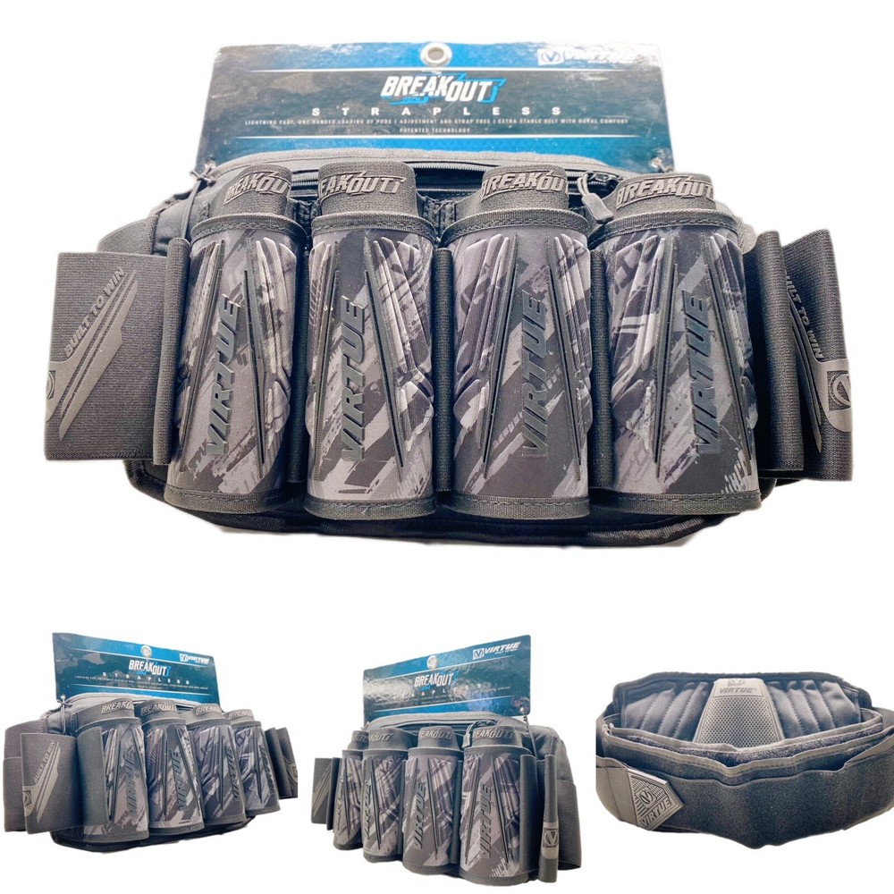 Virtue Breakout V2 Strapless Pack - Graphic Black 4+7