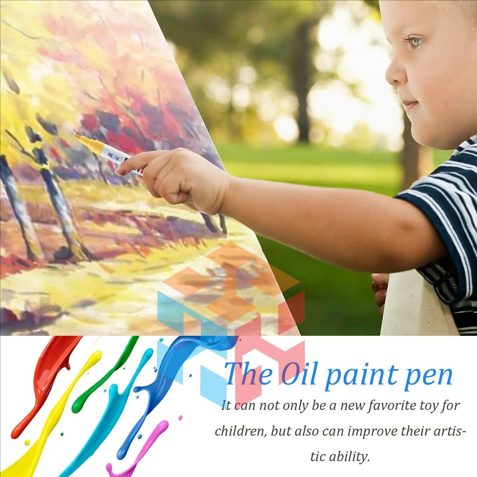 12/36 Acrylic DC marker pen Permanent Paint Water-Based Art Multifunction DIYpen