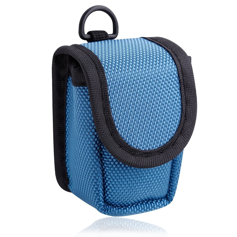 Lightweight Blue Nylon Pulse Oximeter Case - Secure & Stylish Carrying Solution