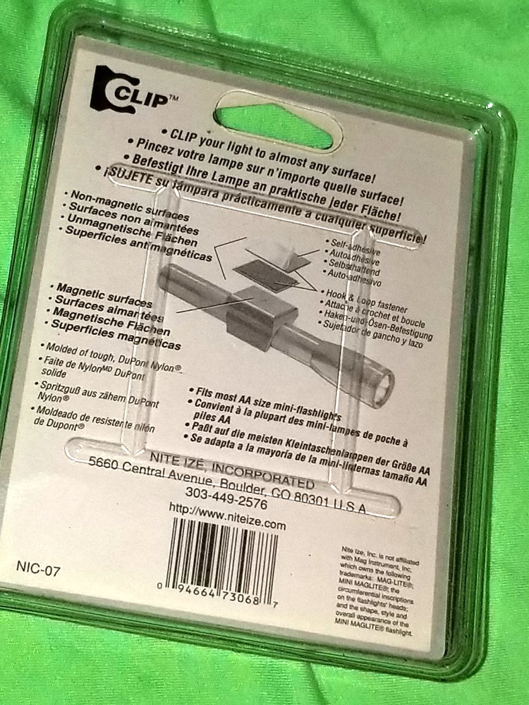 Nite Ize Magnetic Clip Flashlight Holder