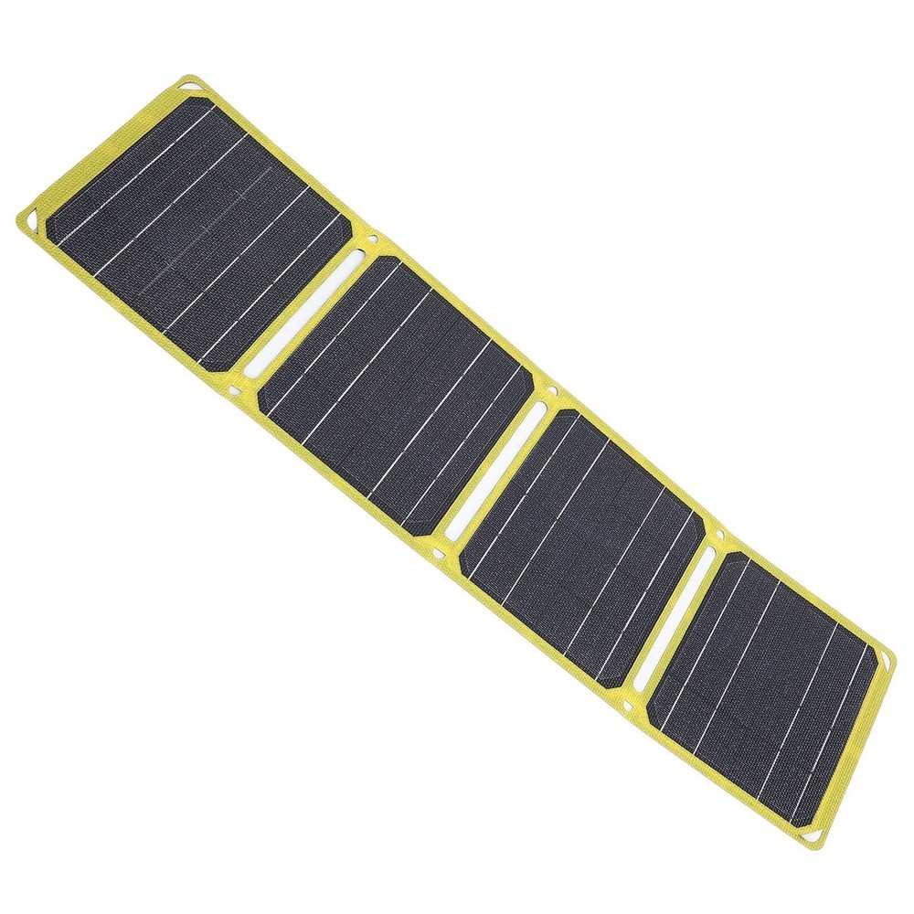 40W Foldable Solar Panel ETFE Monocrystalline Silicon Waterproof USB Type C DC