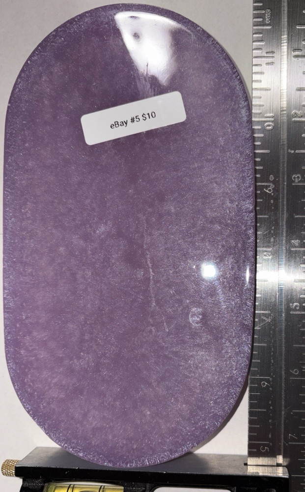 Lavender Epoxy Resin Soapdish