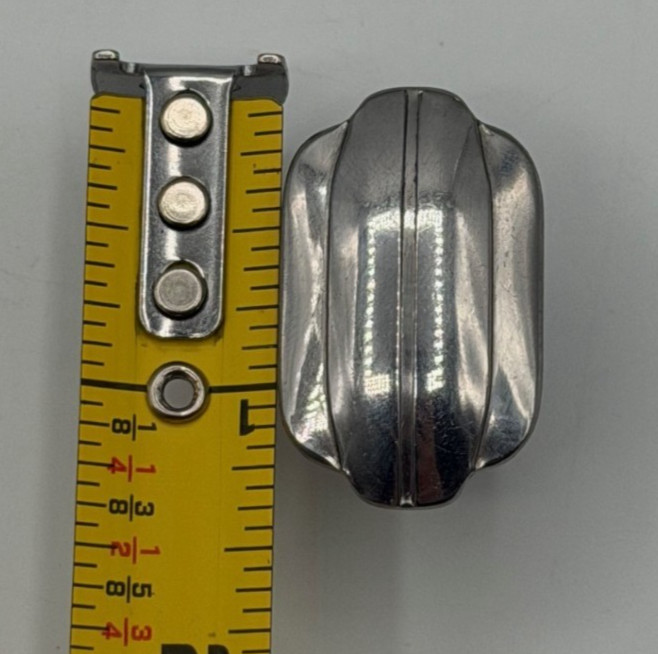 25 MCM/Art Deco Chrome Drawer Cabinet Knobs Pulls Collection From One Kitchen