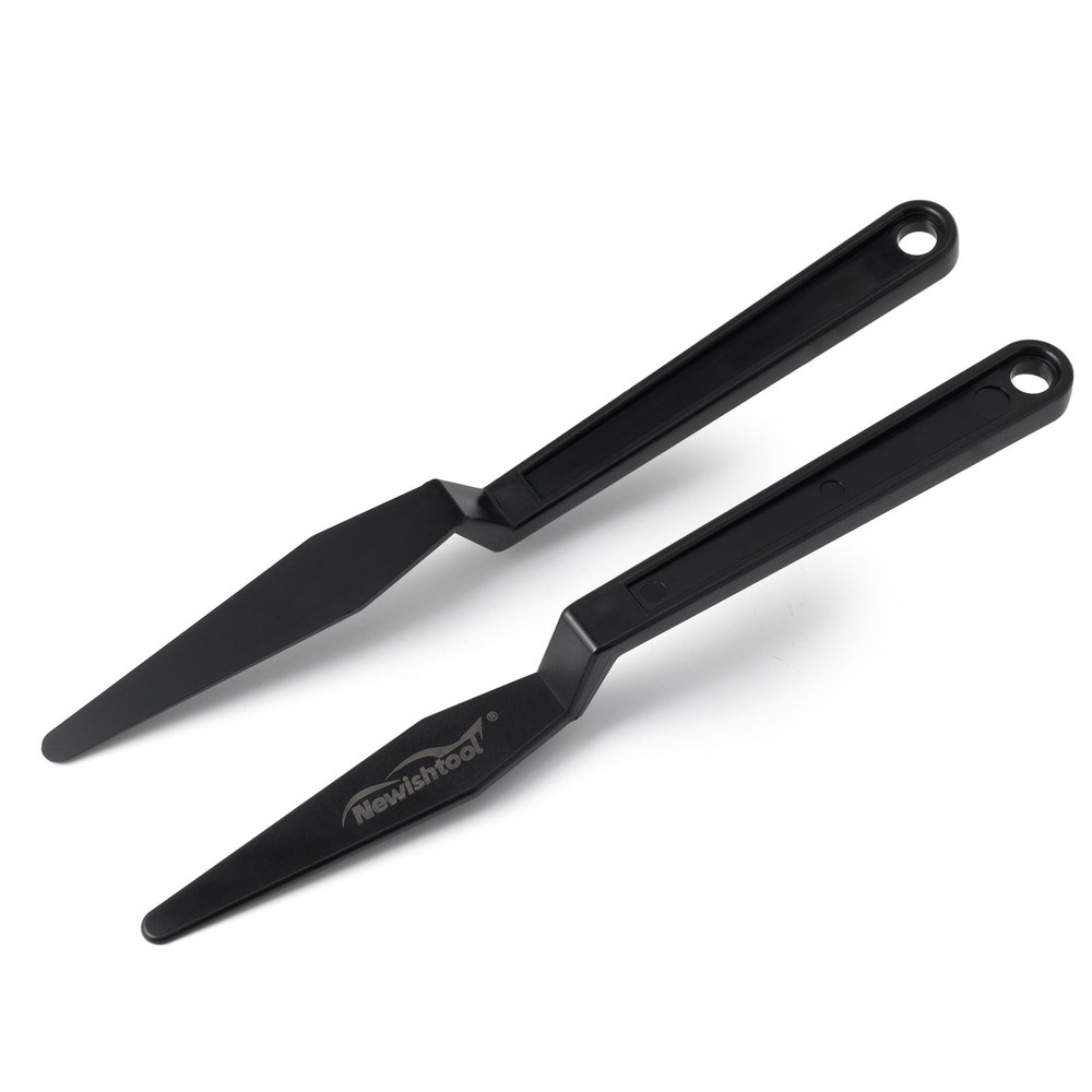 NEWISHTOOL Window Tint Tool, 5 PCS Black Corner Squeegee with Small,