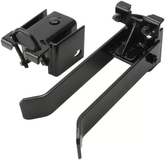 Black Chain Link Fence Commercial Double Gate Latch 1-5/8" or 2" Frame