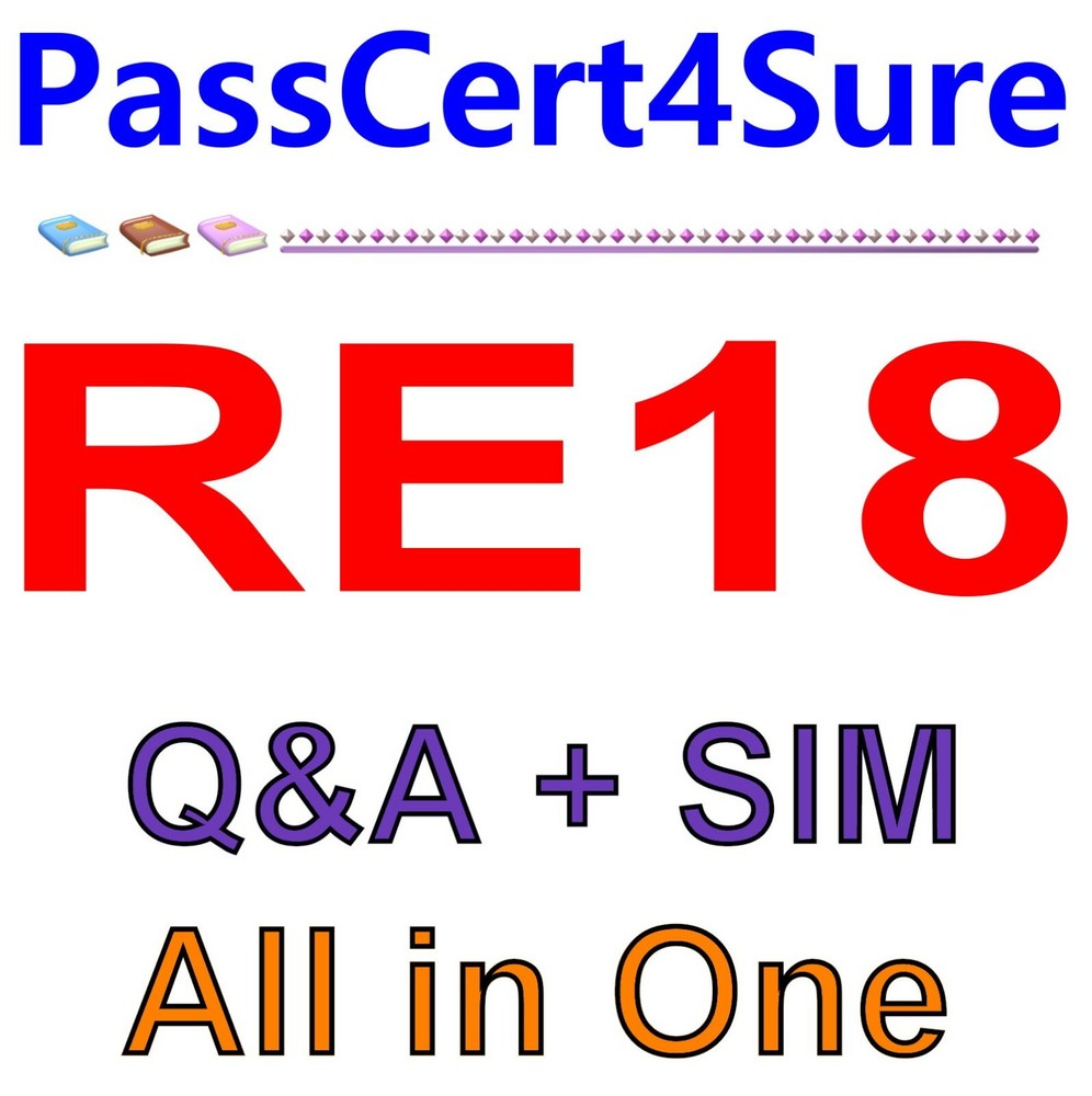 Practitioner Certificate in Requirements Engineering RE18 Exam Q&A+SIM