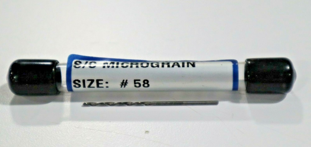 #58  CARBIDE DRILL, 2 FLUTE          B375