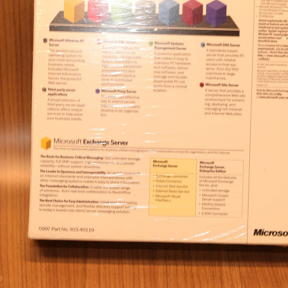 Microsoft Exchange Business Messaging & Collaboration Server Version 5.5 25 CAL