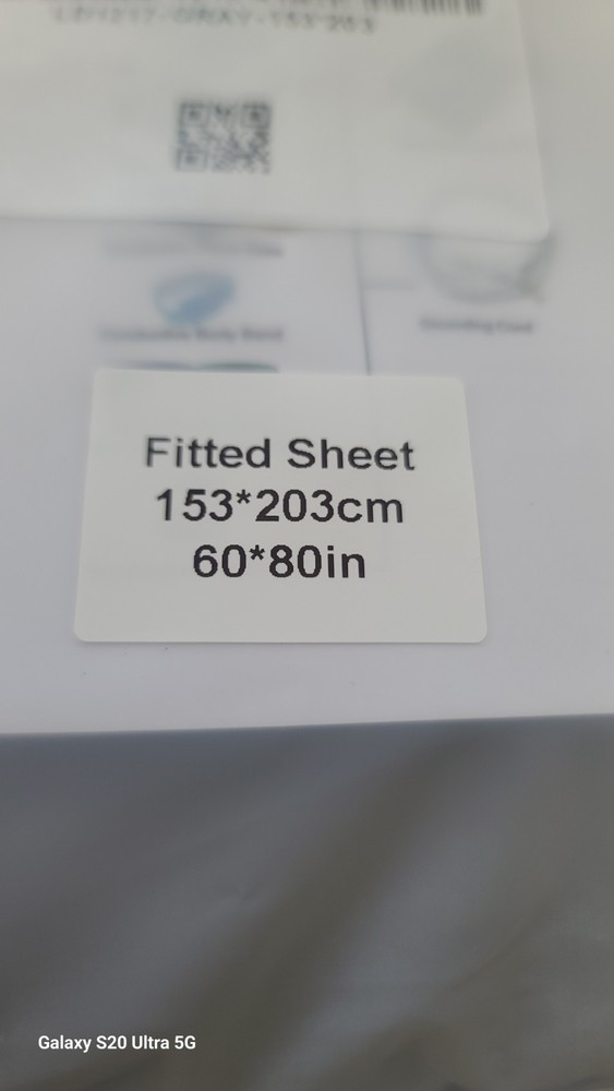 LiveGrounded Fitted Sheet Queen - Gray