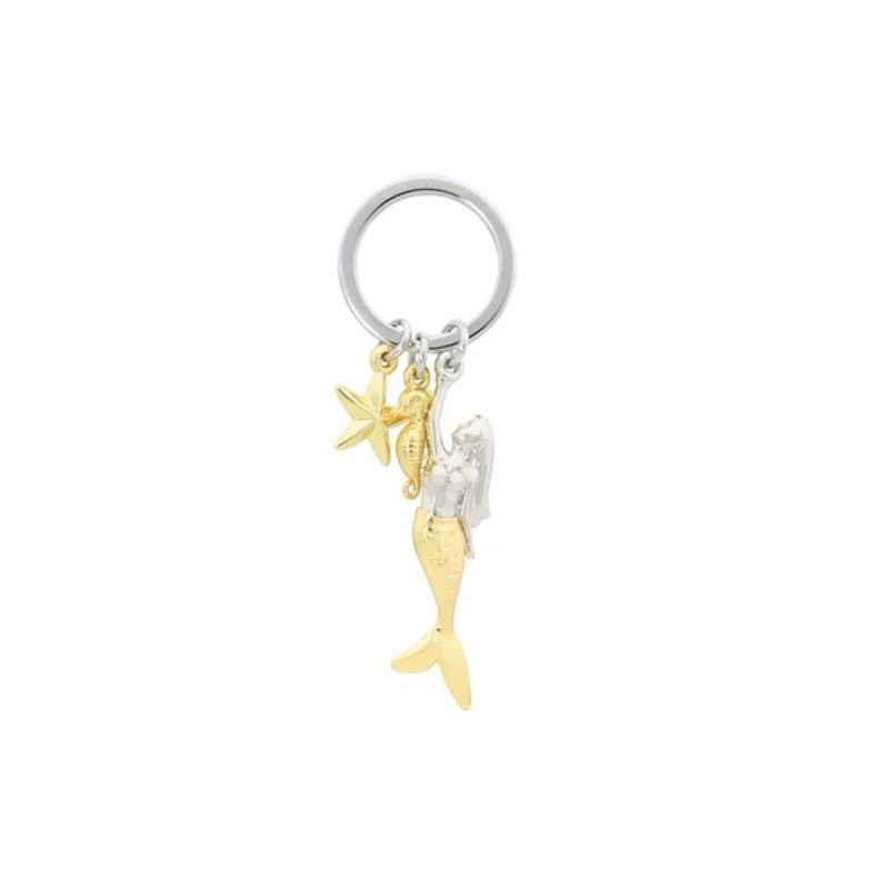 Metalmorphose 3D Mermaid Keychain