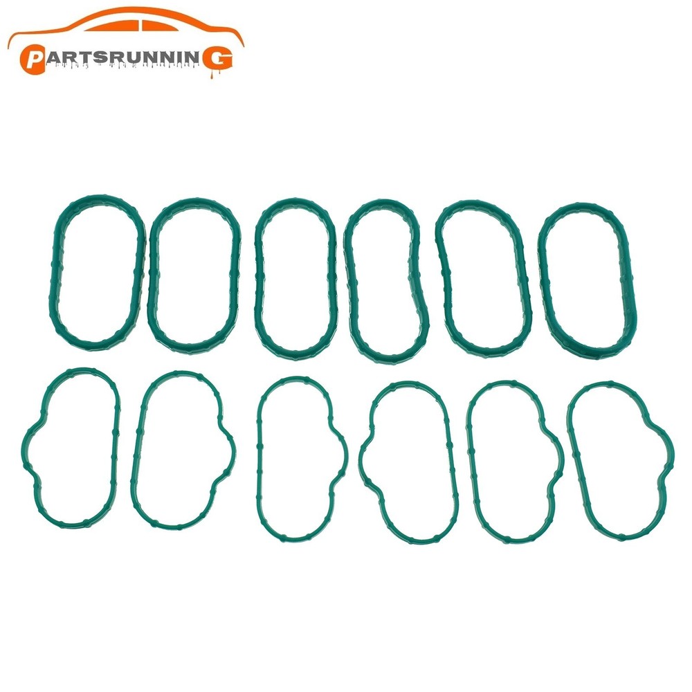 For Jaguar S-Type X-Type 2002-08 Engine Intake Manifold Gasket Set Upper & Lower