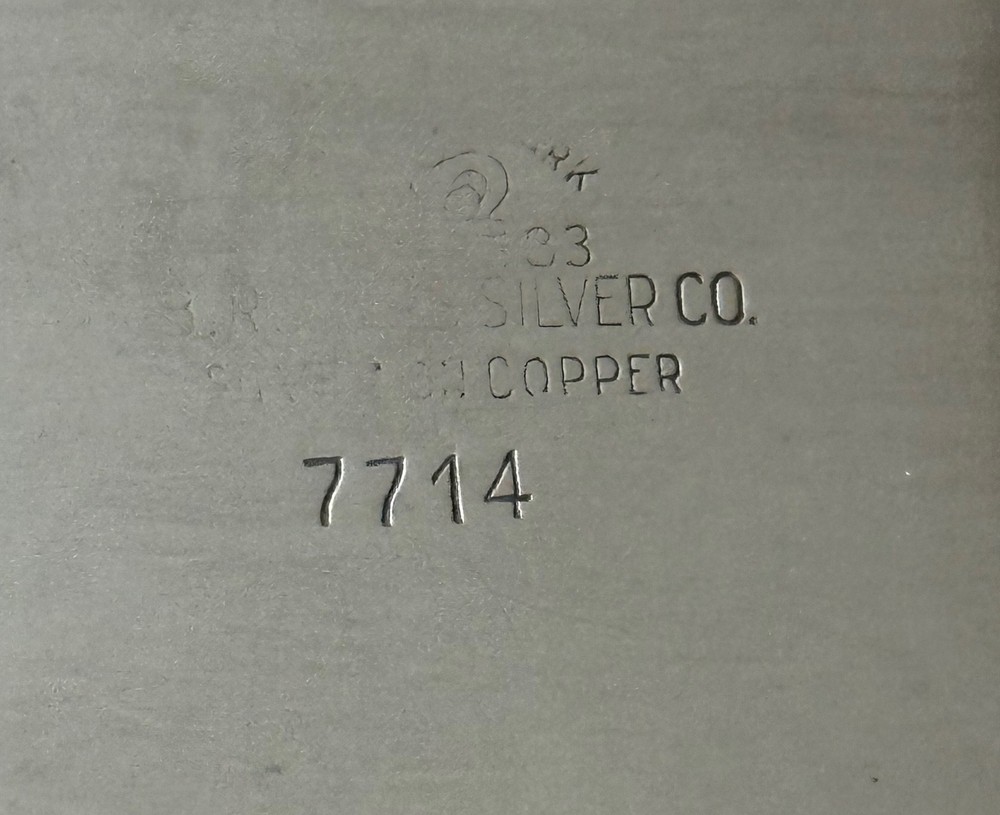Vintage Silver plated Meat Platter with divided sections, Rogers