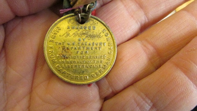 Medal - Made From Captured German Flag