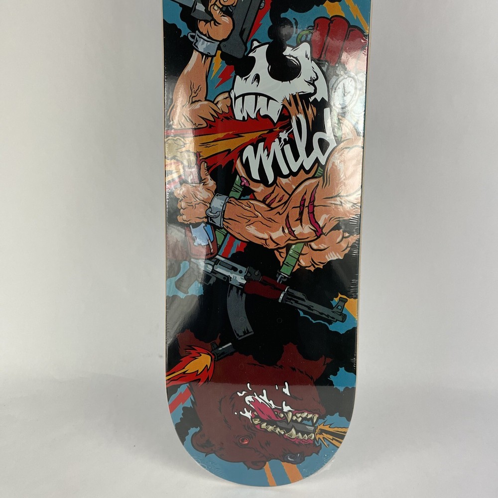 Mild War Warrior skateboards deck 7.75” RARE quality