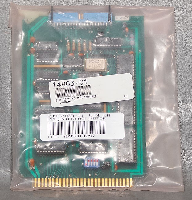 Refurbed Semitool PN: 14863-01 PC Motor Interface Board Assembly MTR