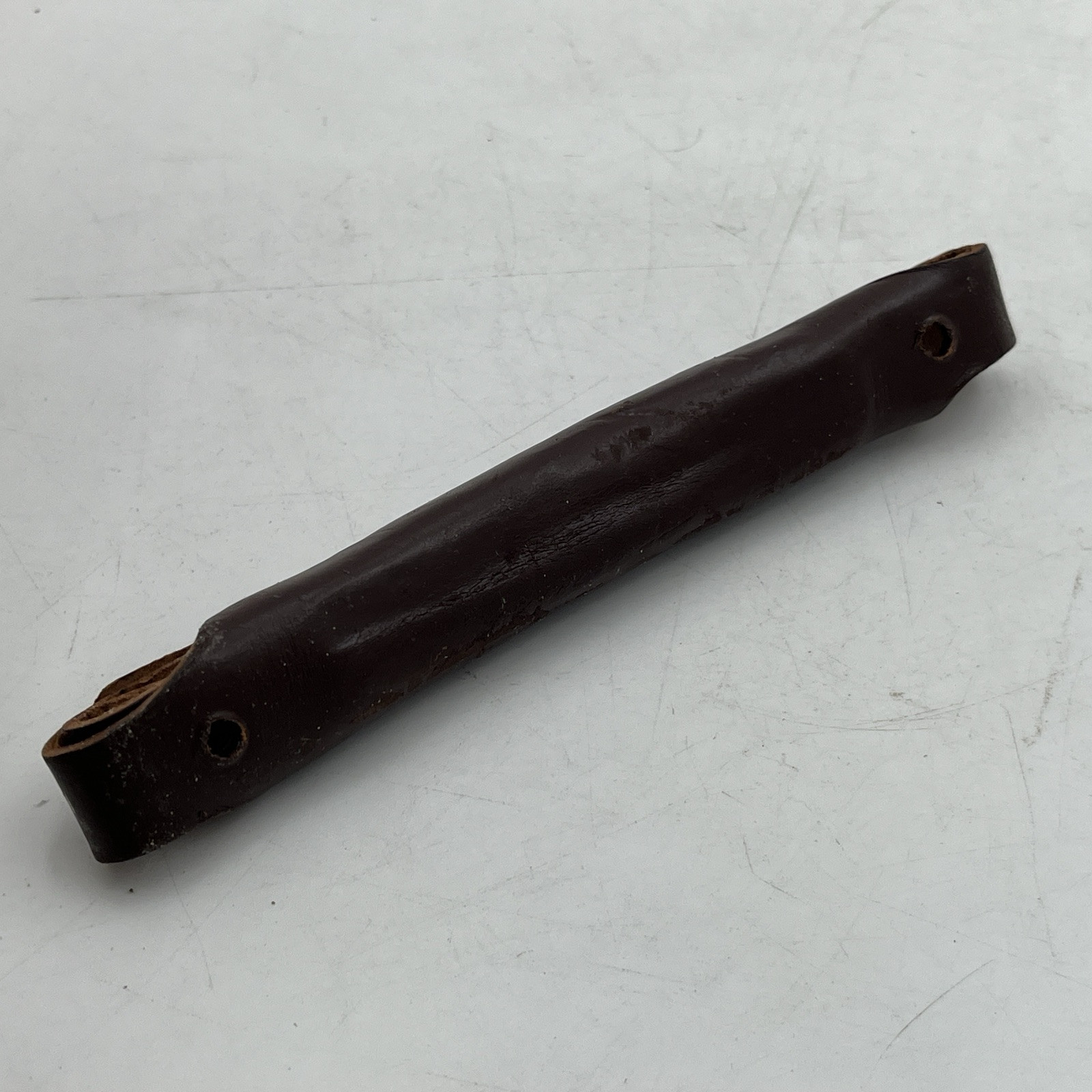 Machinist Tool Chest Box REPLACEMENT LEATHER HANDLE Antique VTG NOS 1945 WW2 New