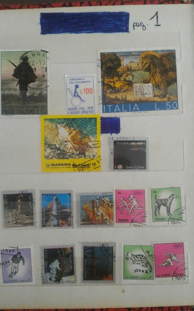 Stamp Collection 70s