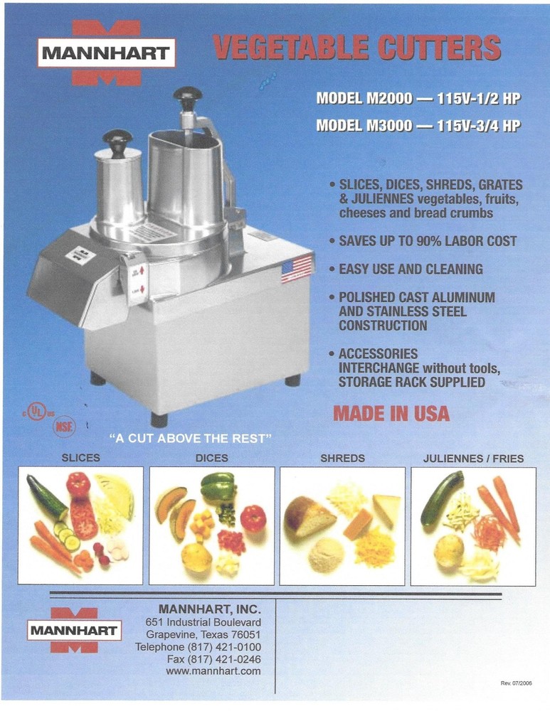 Mannhart SH2 Extra Fine Shredder Blade
