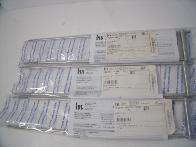 Lot of 3 Healthmark AJS 17 2.5-5" X 17" Adjustable Surgical Instrument Stringer!