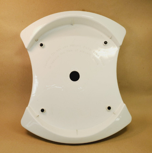 Thane Flavor Wave Deluxe Oven Replacement Part White Plastic Bottom Base