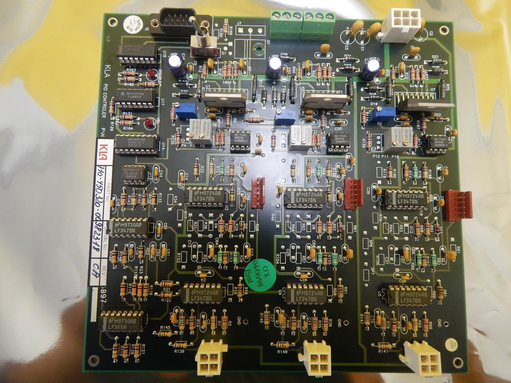 KLA-Tencor 710-450320-00 PID Controller Rev. CA PCB Board 5107 Overlay Used