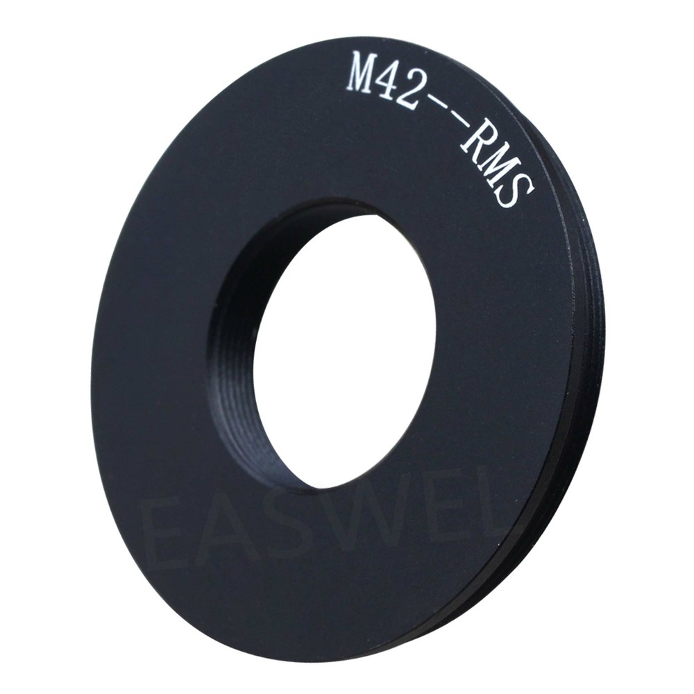 RMS To M42 x1mm Adapter For Microscope Objective Micro Photograph