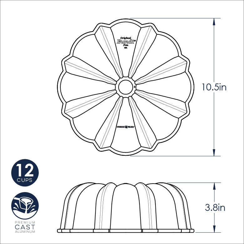 Nordic Ware Toffee Original Bundt® Pan