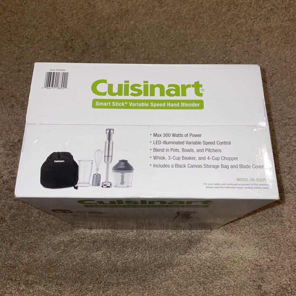 CUISINART HB-400PC/Smart Stick Variable Speed Hand Blender Mixer