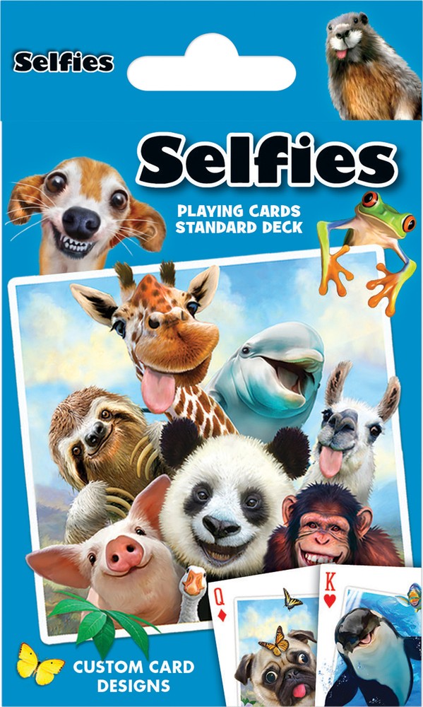 MasterPieces - Selfies Playing Cards - 54 Card Deck
