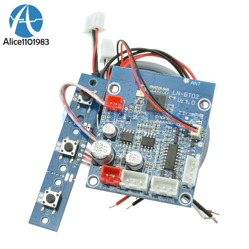 LN-BT02 Bluetooth 4.0 Audio Receiver Board Wireless Stereo Sound Module