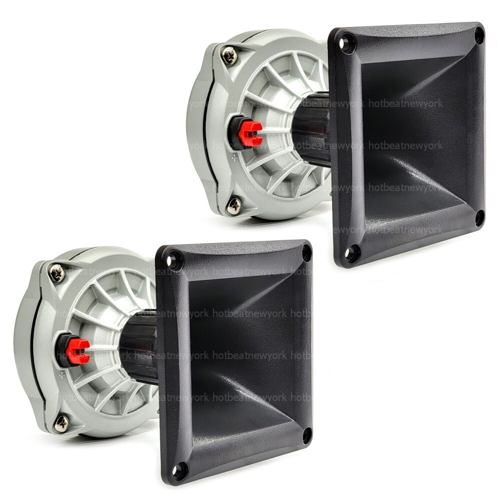2 x JBL Selenium D250-X Compression Driver + 2 x 491224 Horn Waveguide 4"x4"